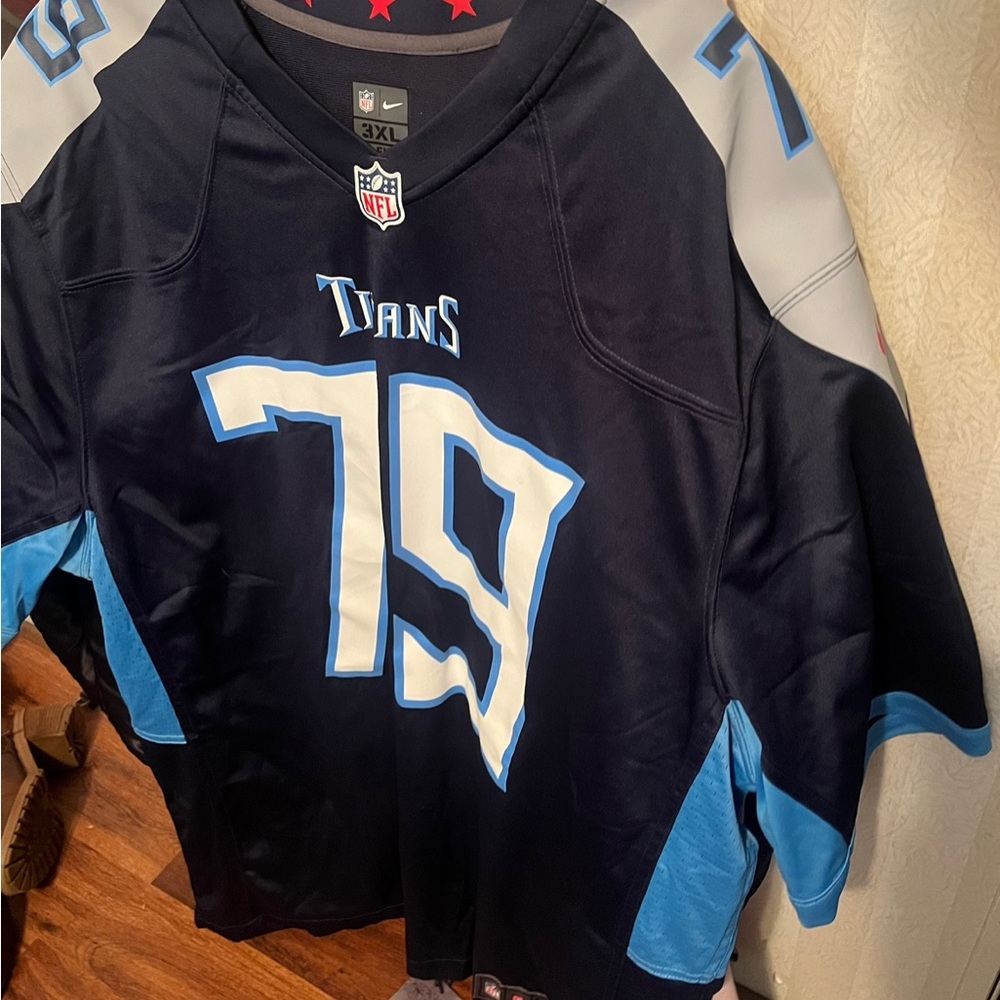 AUTHENTIC TENNESSEE TITANS 3X JERSEY
